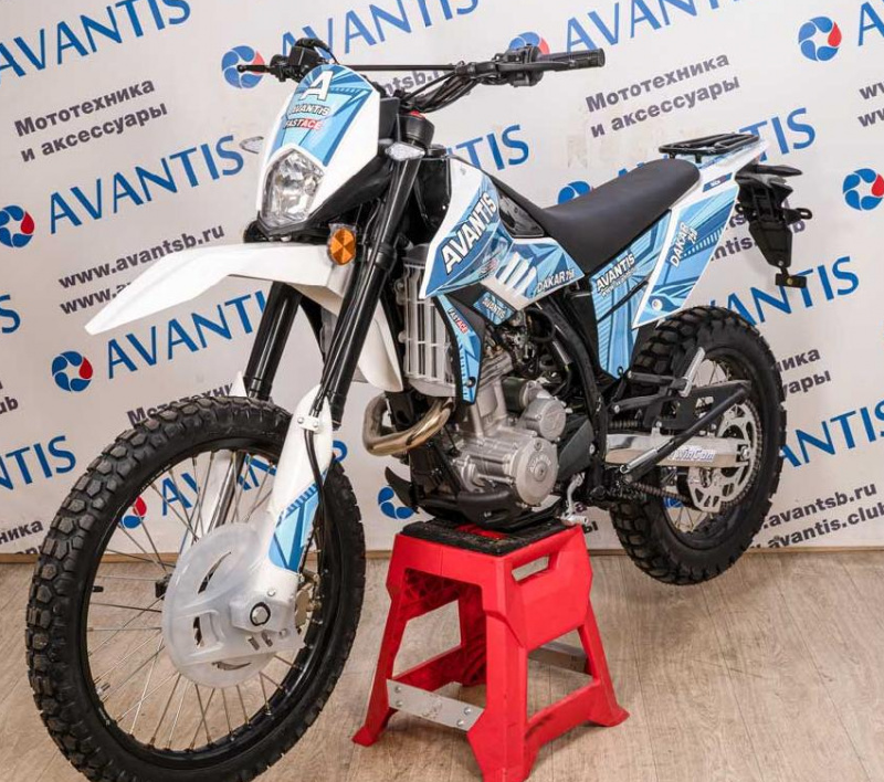 Мотоцикл Avantis Dakar 250 TwinCam с ПТС (2021 г.) синий