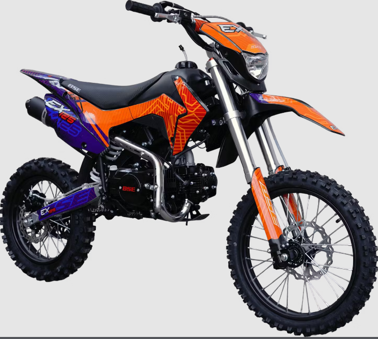 Питбайк BSE EX125 17/14 Blue Orange Ant (020)