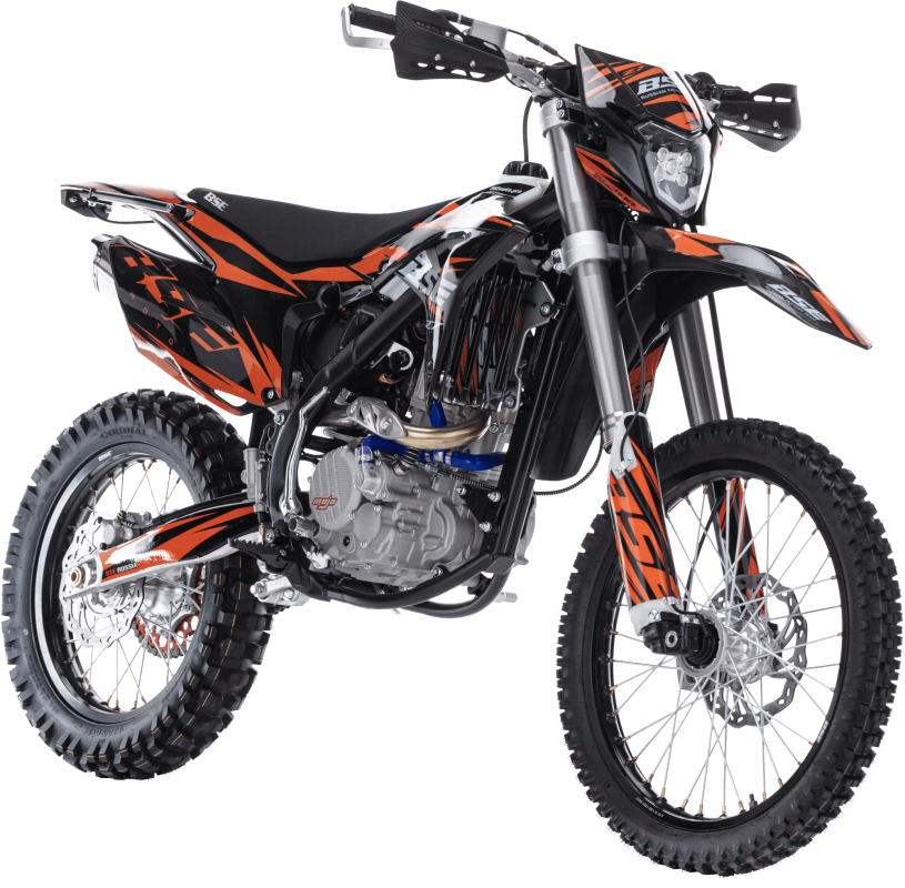 Эндуро / кроссовый мотоцикл BSE Z7 Orange Blast (015)