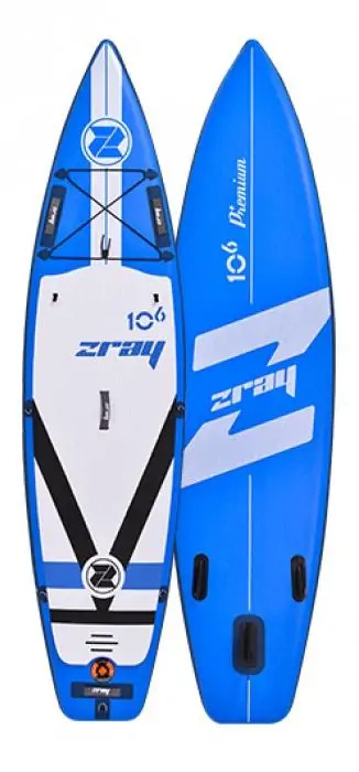 Надувная доска для sup-бординга ZRAY FURY PRO (F2) 10.6 2019