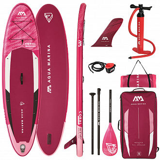 SUP-доска надувная с веслом AQUA MARINA Coral 10'2 S22