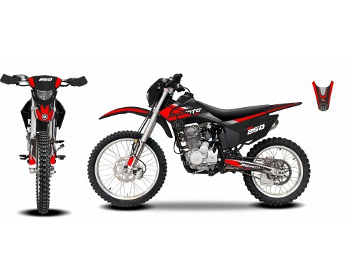 Мотоцикл JHLMOTO JHL MX250 CB250D-G (ZS165FML)